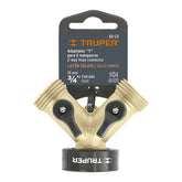 Adptdor "y" de mnguers entrd/slid de 3/4'' de lton truper